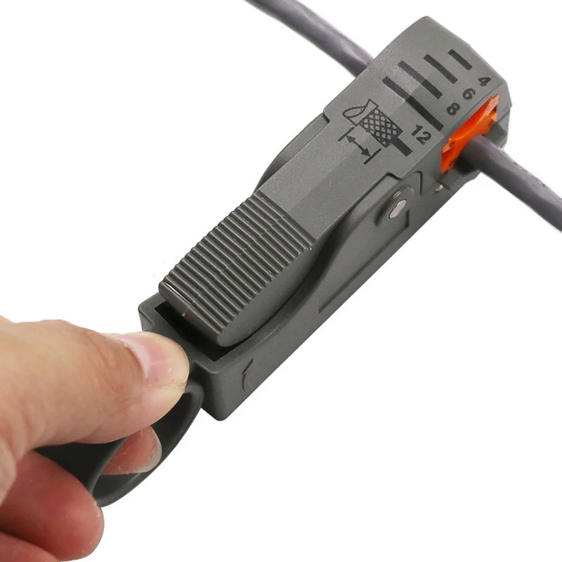 Xintylink Ethernet-Kabel-Abisolierer RJ45 CAT5 CAT6 Netzwerk-Handwerkzeug Zange Messer UTP FTP Koax-Kabelschneider Kabelabisolierer – Detail 15
