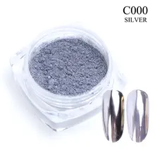 0.5g metallic nail glitter powder chrome flakes #4