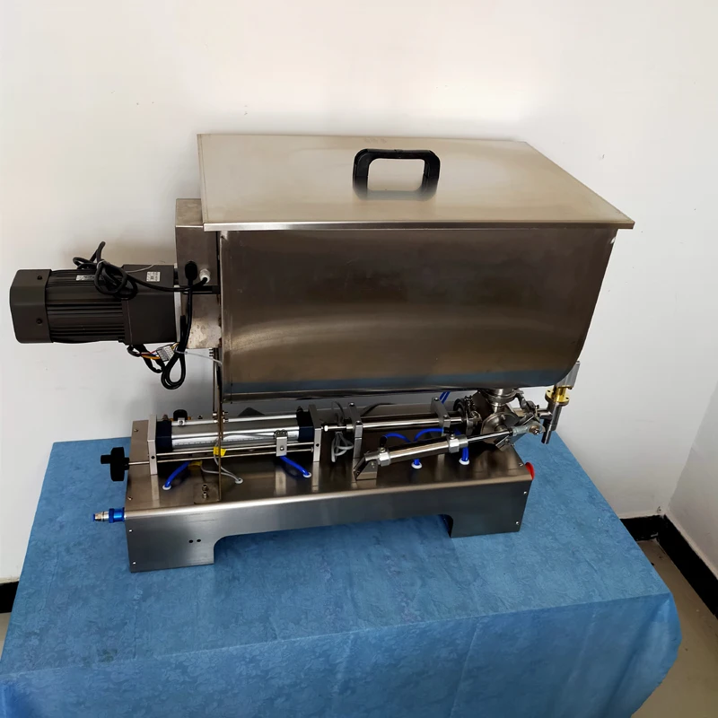 

Paste Stir Mixing Filling Machine Douban Chili Sauce Hotpot Base Caviar Chopped Pepper Sauce Cream Butter Filling Machine