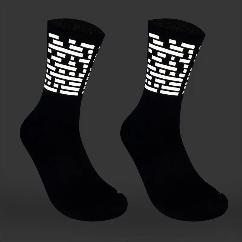 Chaussettes de sport respirantes de marque professionnelle, de haute qualité, pour vélo de route, sports de plein air, course, cyclisme, 3c, 2022