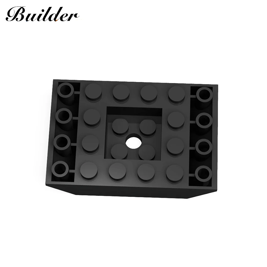 Little Builder 30183 Building Block 2pcs 6x4 Double with Recessed Center DIY Assembles Particles Parts Moc Toy Gift for Children