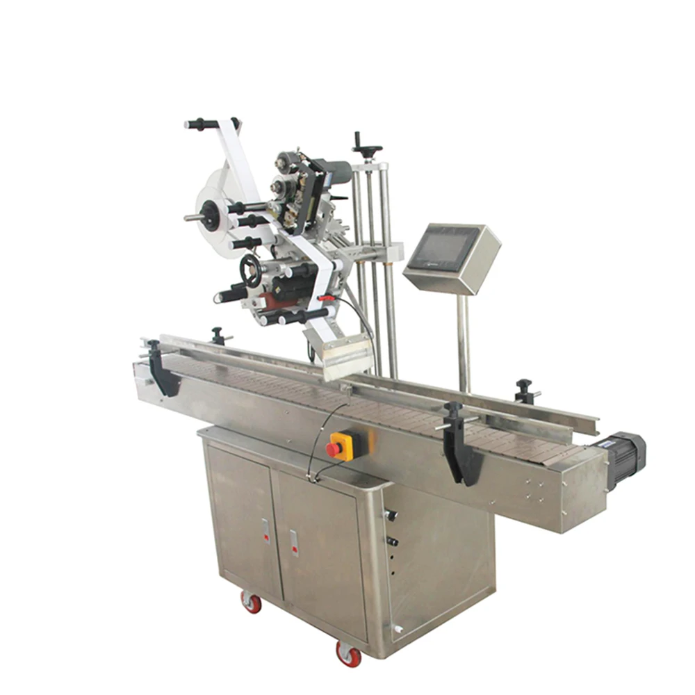 MT-220 Tự Động Tay Gel Vệ Sinh Nhãn Applicator Bằng Phẳng Chai Vuông Túi Hộp Nhãn Dán Máy