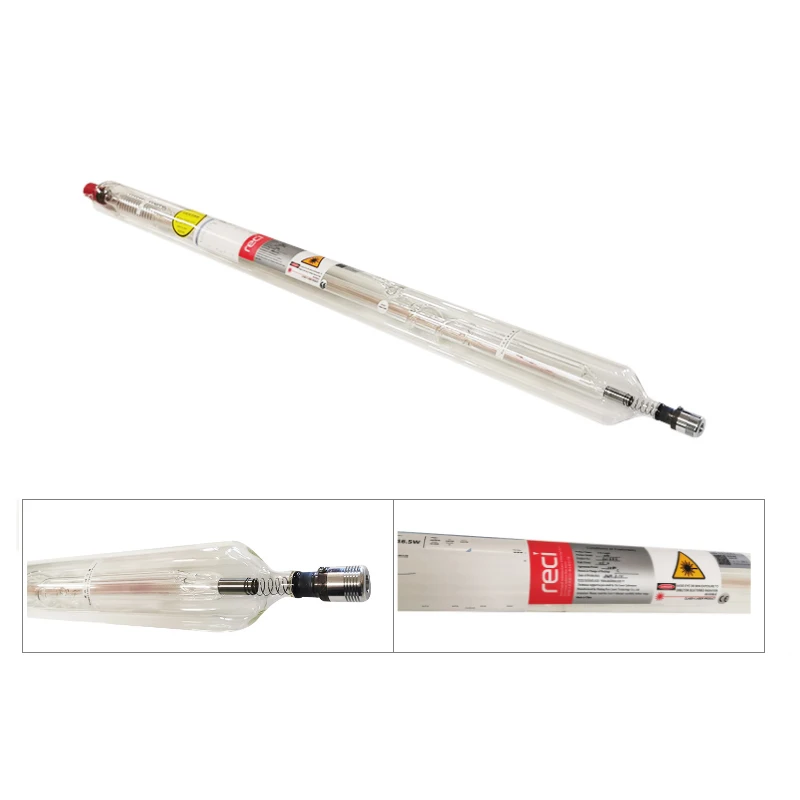 Imagem -04 - Tubo do Laser de Reci para a Máquina de Corte do Laser t1 Longa Vida 10000 Horas Co2 80w 100w 130w 150w 180w