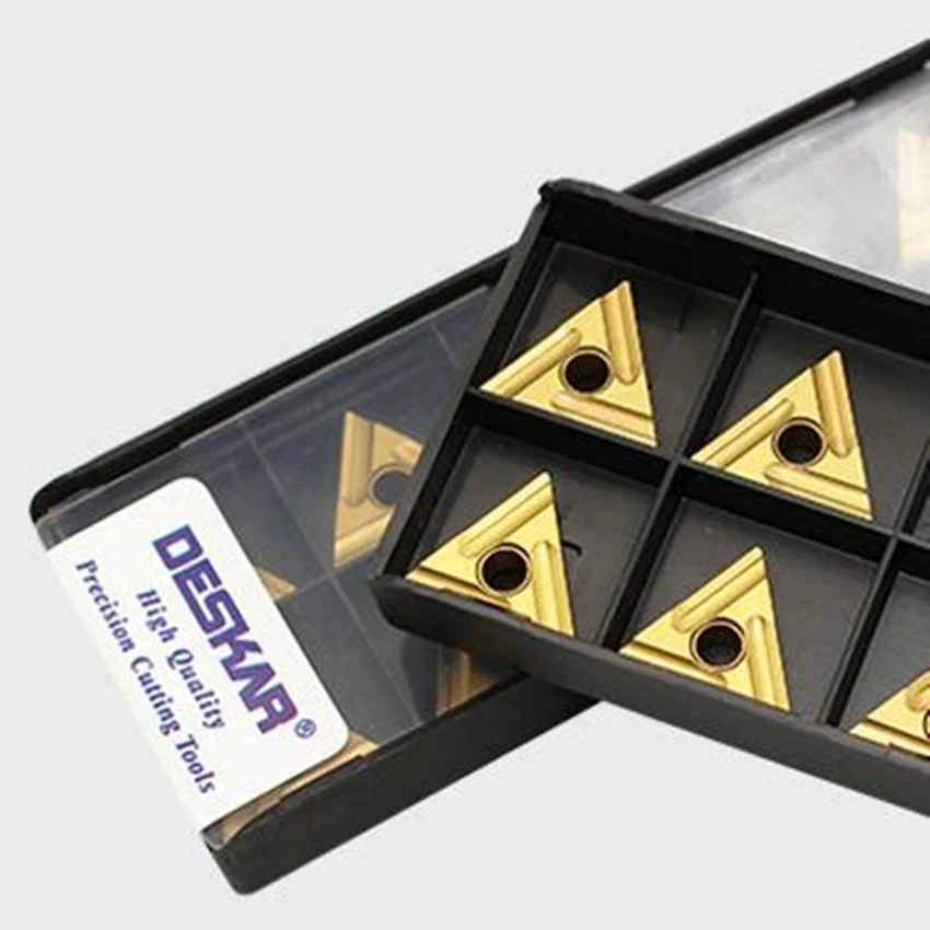 DESKAR TNMG160404-TM TNMG160408R-S TNMG160408L-S TNMG160412-PR LF9028 Original เครื่องมือคาร์ไบด์แทรกเครื่องกลึงสำหรับชิ้นส่วนเหล็ก