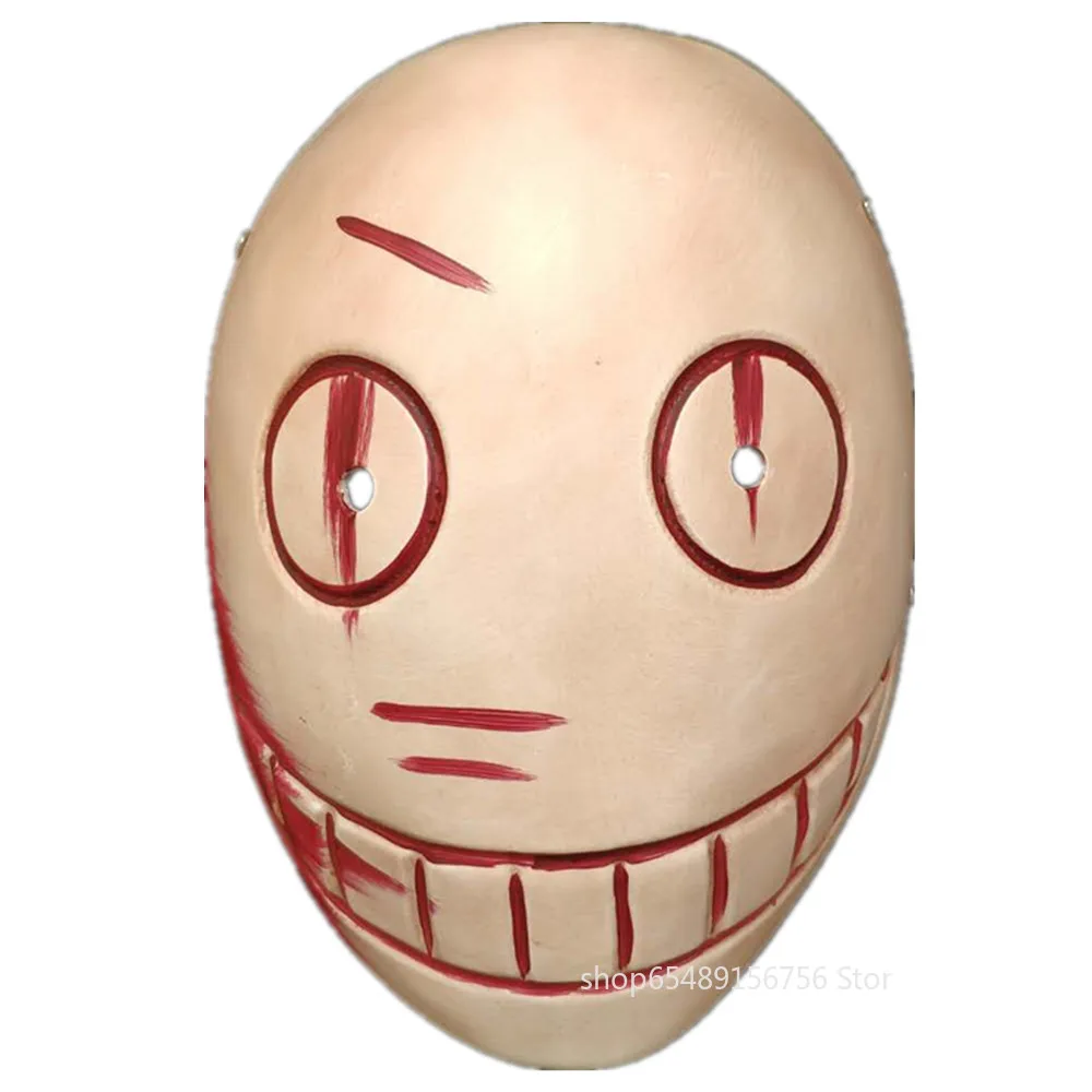 

Game Butcher Horror Mask Cosplay Hard Resin Funny Head Scary Mask Women Men Cosplay Halloween Christmas Carnival Party Gift Prop