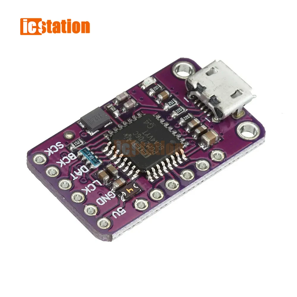 PCM2706 GY-PCM2706 USB TO I2S IIS Audio Power Amplifier Module OTG Sound Sub DAC Slave Daughter Card Decorder