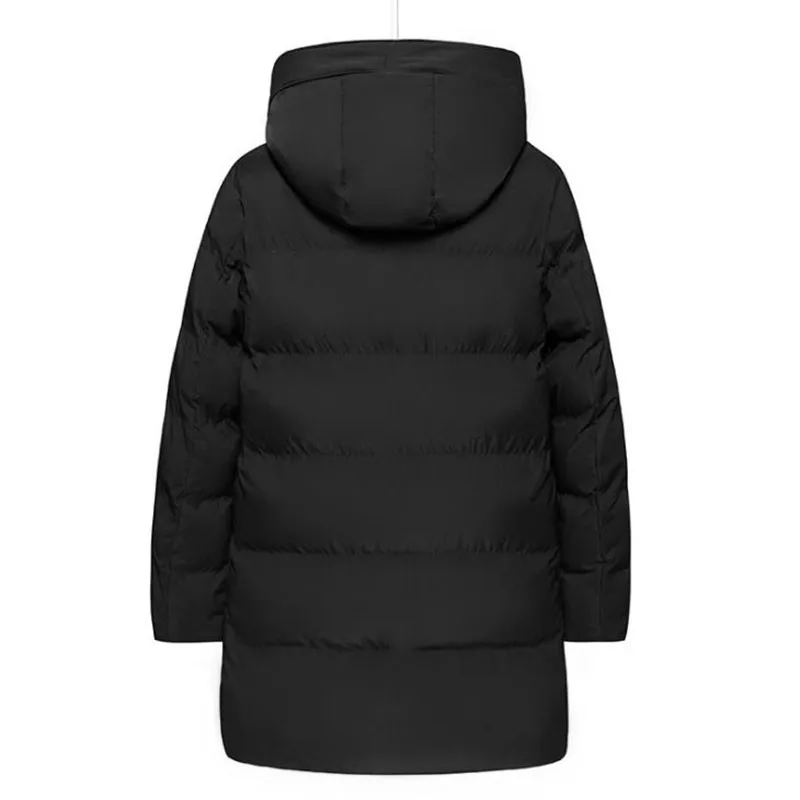 Chaqueta gruesa y cálida para hombre, Parkas largas con capucha, cortavientos, abrigos a prueba de viento, 7XL 8XL talla grande, invierno, 2022