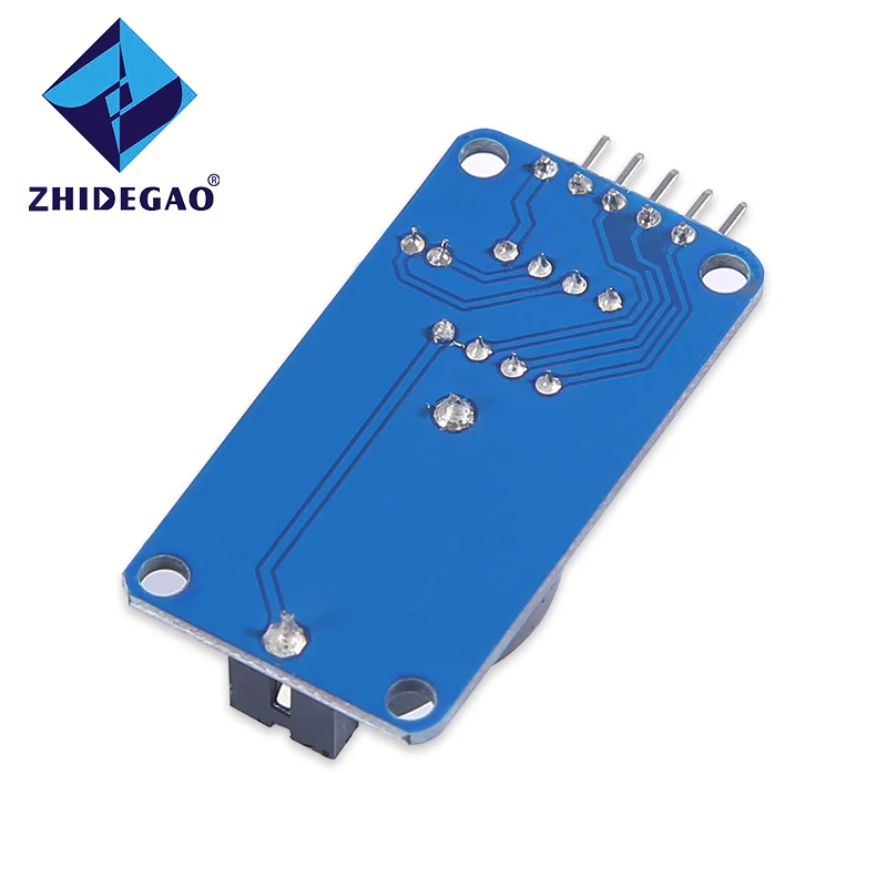 Zhidegao 1 Stks/partij Rtc DS1302 Blauw Real Time Clock Module Voor Arduino Diy