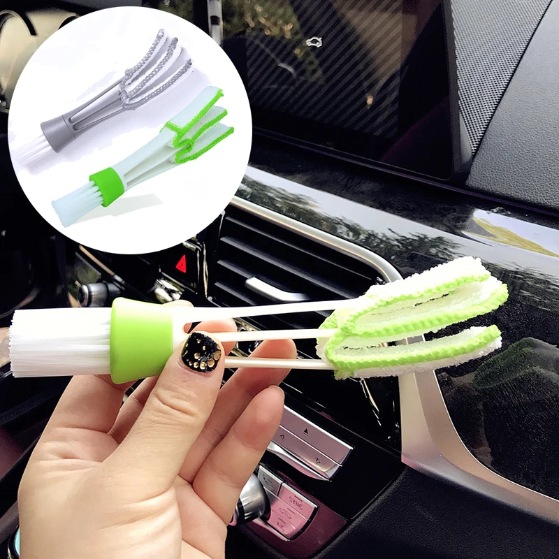 

Car Interior Cleaning Brush for Kia Rio 3 4 Ceed Sportage 3 Sorento Cerato Picanto Optima K2 K3 Nissan Qashqai j11 Juke Tiida