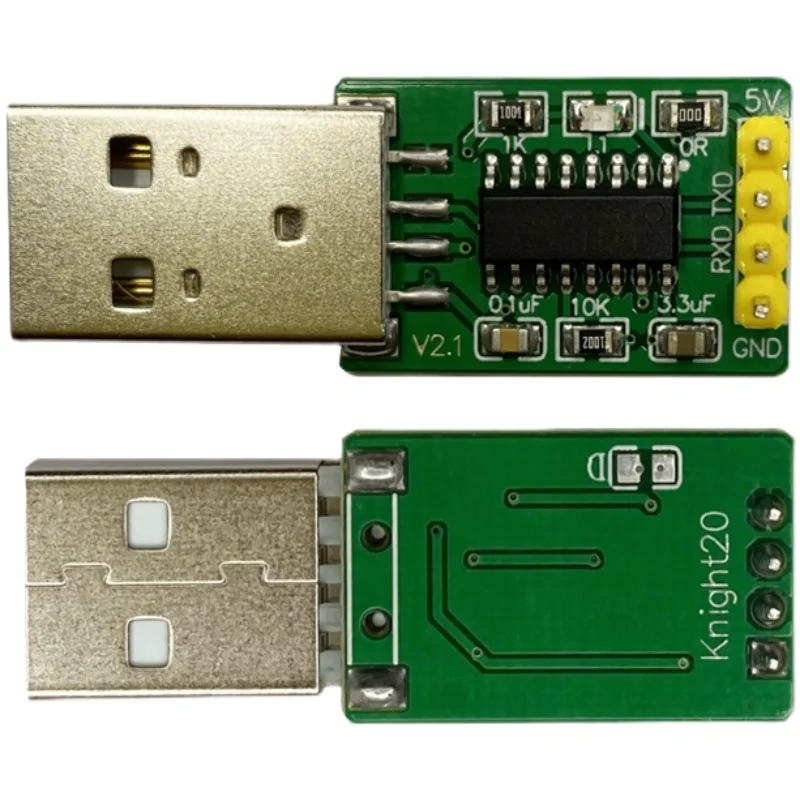 USB Serial Port Simulation Keyboard and Mouse Module Drive-free CH552G Module KM2 Module Composite Device