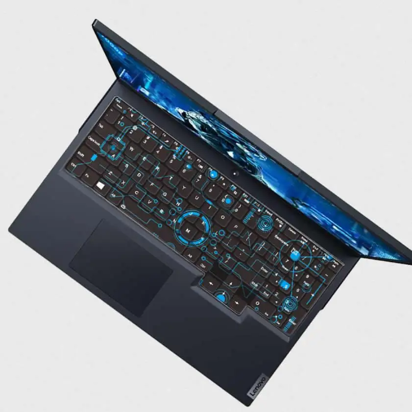 Pelindung Penutup Pelindung Keyboard Silikon Gambar Kreatif untuk Lenovo Legion 5 (15 ''/17'') 5i (15 "/17") 7i (15 '') 7(16'') Permainan