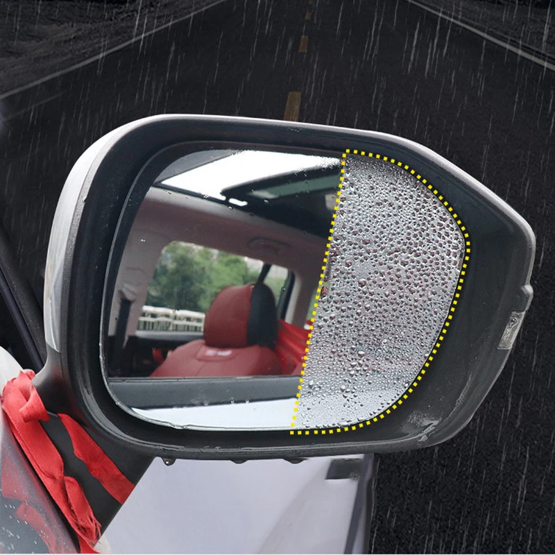

For Nissan NAVARA D23 Frontier NP300 2016-2020 Side Rearview Mirror Water Proof Rear View Anti fog PVC Film Sticker Accessories