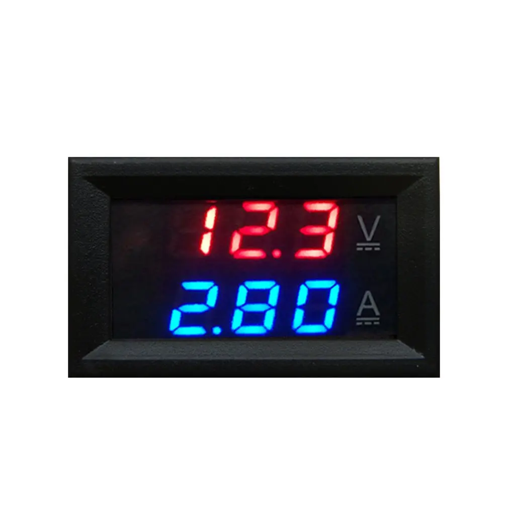 

Led Digital Voltmeter Ammeter Us Dc 100V 10/50 / 100A Voltmeter Ammeter Led Dual Digital Volt Amp Meter Gauge