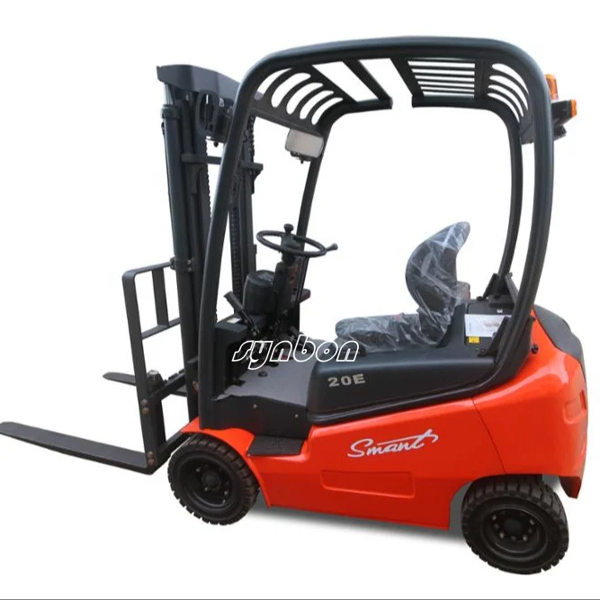 Chinese 2Ton Four Wheels Hydraulic Electric Forklift Stacker Trucks SYF20D