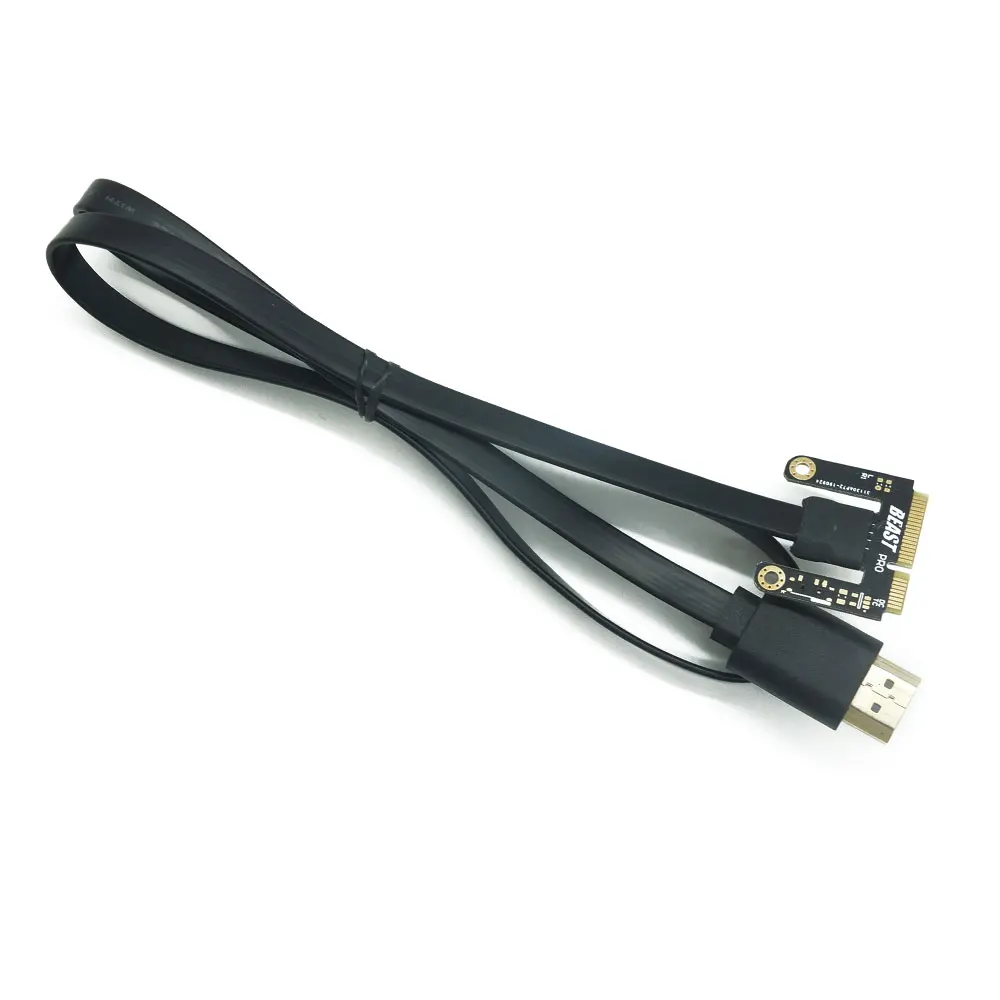 Mini PCI-E to HDMI-compatible Cable Adapter for Mini Pci-e Version EXP GDC Graphics Card Adapter for Laptop dropship