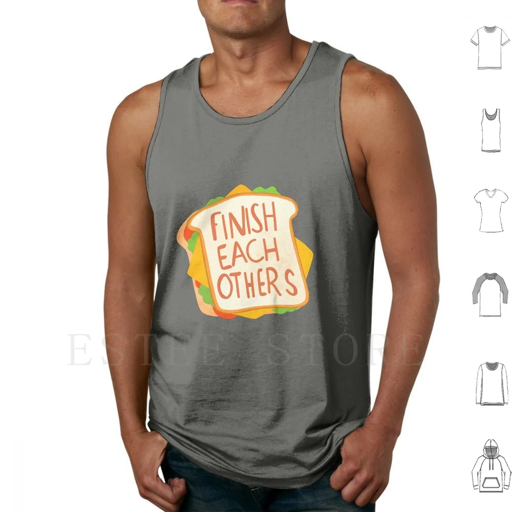 

Finish Each Other Sandwiches Tank Tops Vest Sleeveless Anna Sandwiches Love Is An Open Door Wreck It Ralph Ralph Breaks