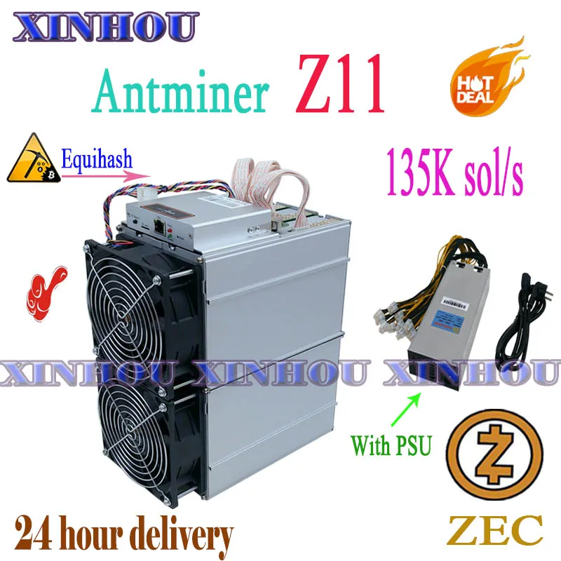 

Used Asic Equihash Miner Antminer Z11 135k Sol/s ZCASH Miner Mining ZEC ZEN Better Than Z9 z9 mini S9 T15 S15 S17 B7 T3 A9 A10