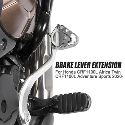 NEW For Honda CRF1100L Africa Twin Brake Lever Extension Pedal Step Tip Plate Enlarge Extender CRF 1100 L Adventure Sports 2020