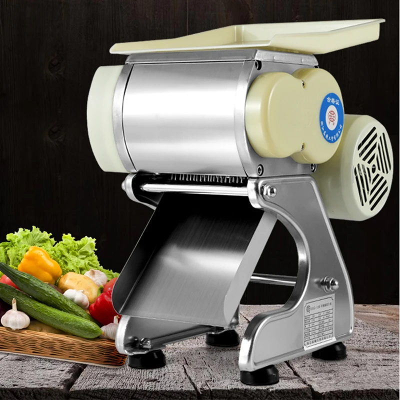 آلة تقطيع اللحوم الكهربائية 60 كجم/ساعة-120 كجم/ساعة تقطيع اللحوم متعددة الوظائف آلة تقطيع اللحم سطح المكتب قطاعة الخضراوات الصغيرة