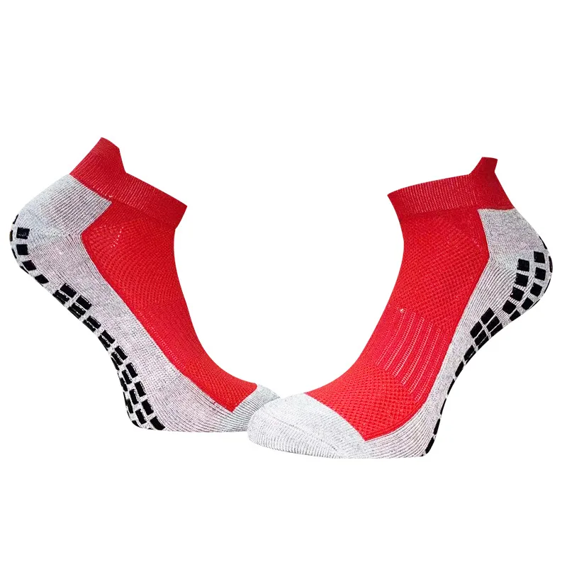 Sports Football Non-slip Silicone Sole Adults Men Women Soccer Socks Low-Top Indoor Yoga Grip Socks The Same Type As The Trusox