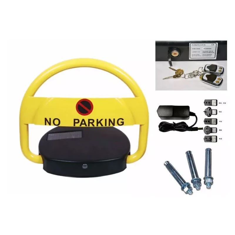 Outdoot Water Proof Remote Control Battery Powered Parking Barrier LOCK/Parking Lot Locks For VIP Car