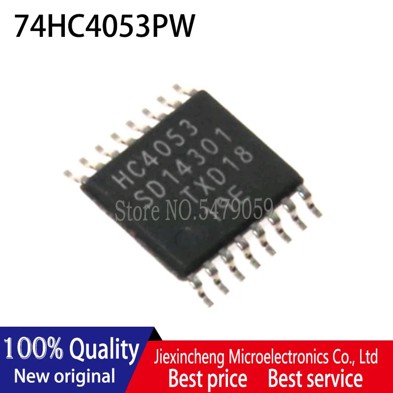 50PCS HC4053 74HC4053PW 74HC4053 TSSOP-16 New original