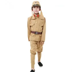 Vintage Japanese Soldier Cotumes For Men And Children Traditional Japan Uniform Cosplay Funny Halloween Costume