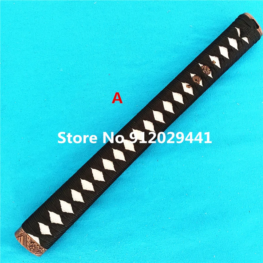 15CM*20CM*26CM*30CM*35CM* Handmade Japanese Samurai Sword Handle Set Kirsite Tsuka/Fuchi Kashira Nice Katana/Wakizashi DIY Acces