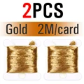 2 piezas de oro