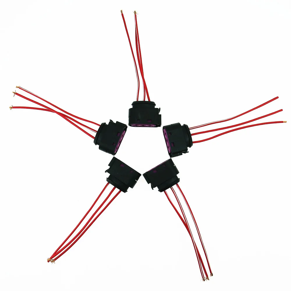 

SCJYRXS Qty5 Battery Fuse Box Connector Plug Harness for Audi A3 S3 Golf Bora MK4 Beetle Octavia Seat 1J0937617D 1J0 937 773
