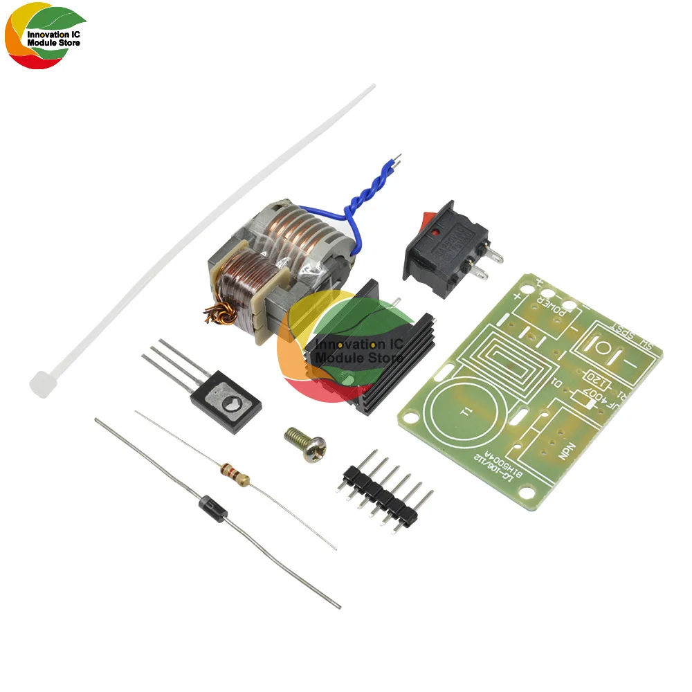 Modulo bobina di accensione generatore Inverter 15KV Kit fai da te DC generatore di accensione ad arco ad alta tensione modulo Boost Inverter