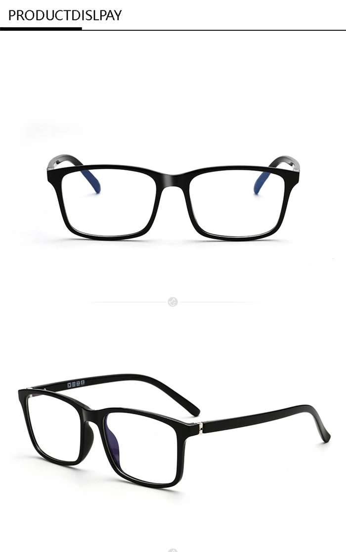 Frühling Bein TR90 Quadratische Optische Brillen Rezept Brillen Frauen Anti Blau Licht Kurzsichtige Gläser 0-0,5-0,75 Bis -6,0 – Detail 6