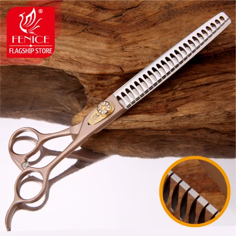 Ножницы для стрижки собак Fenice 7/7,5/8 дюймов из стали JP440C