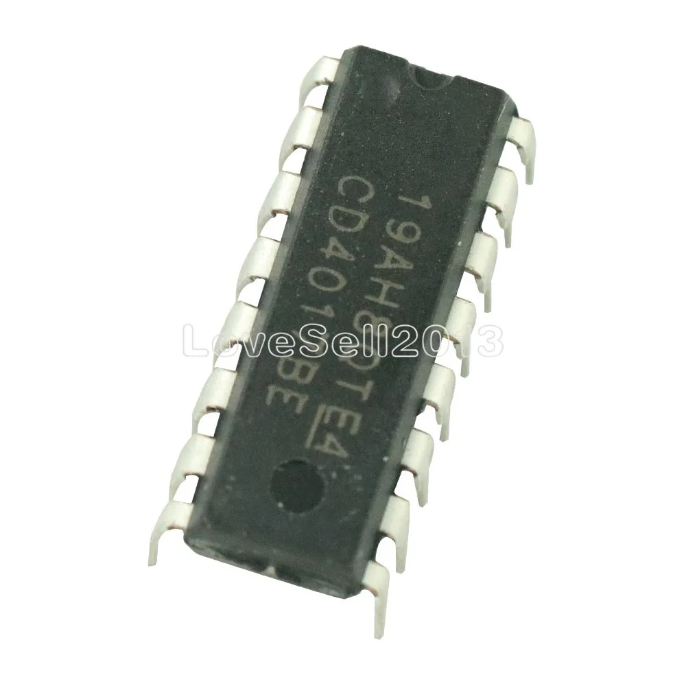 10PCS CD4017 CD4017B CD4017BE 4017 DECADE COUNTER DIVIDER IC