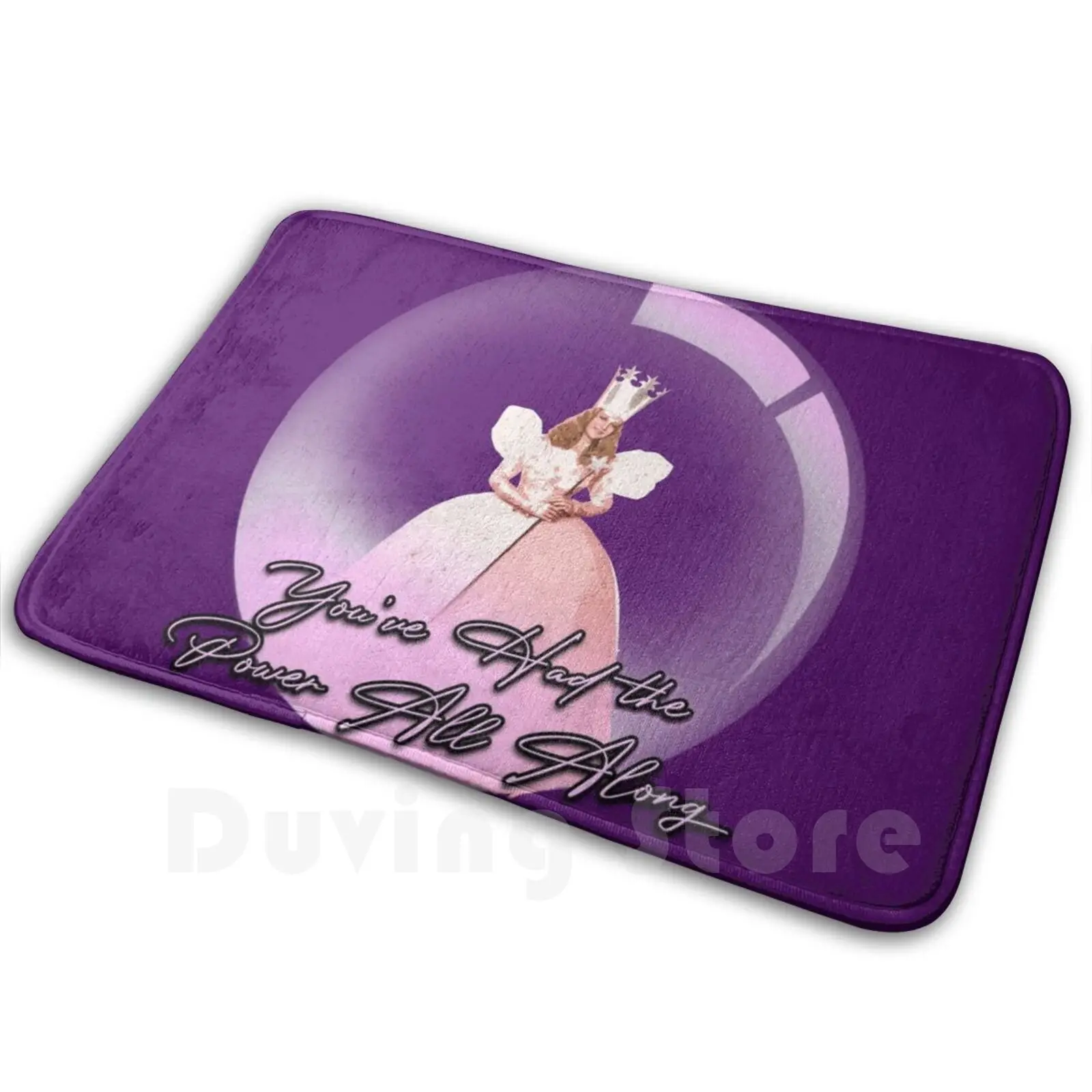 You've Got The Power Soft Non-Slip Mat Rug Carpet Cushion Good Witch Witch Dorothy Oz Galinda Glenda Glinda The Good Home