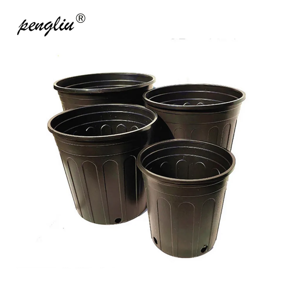 

1/2/3/5 Gollan Nursery Pot Plastic Planting Basin Gardening Planters Balcony Garden Patio Planter Propagation Container Grow Bag