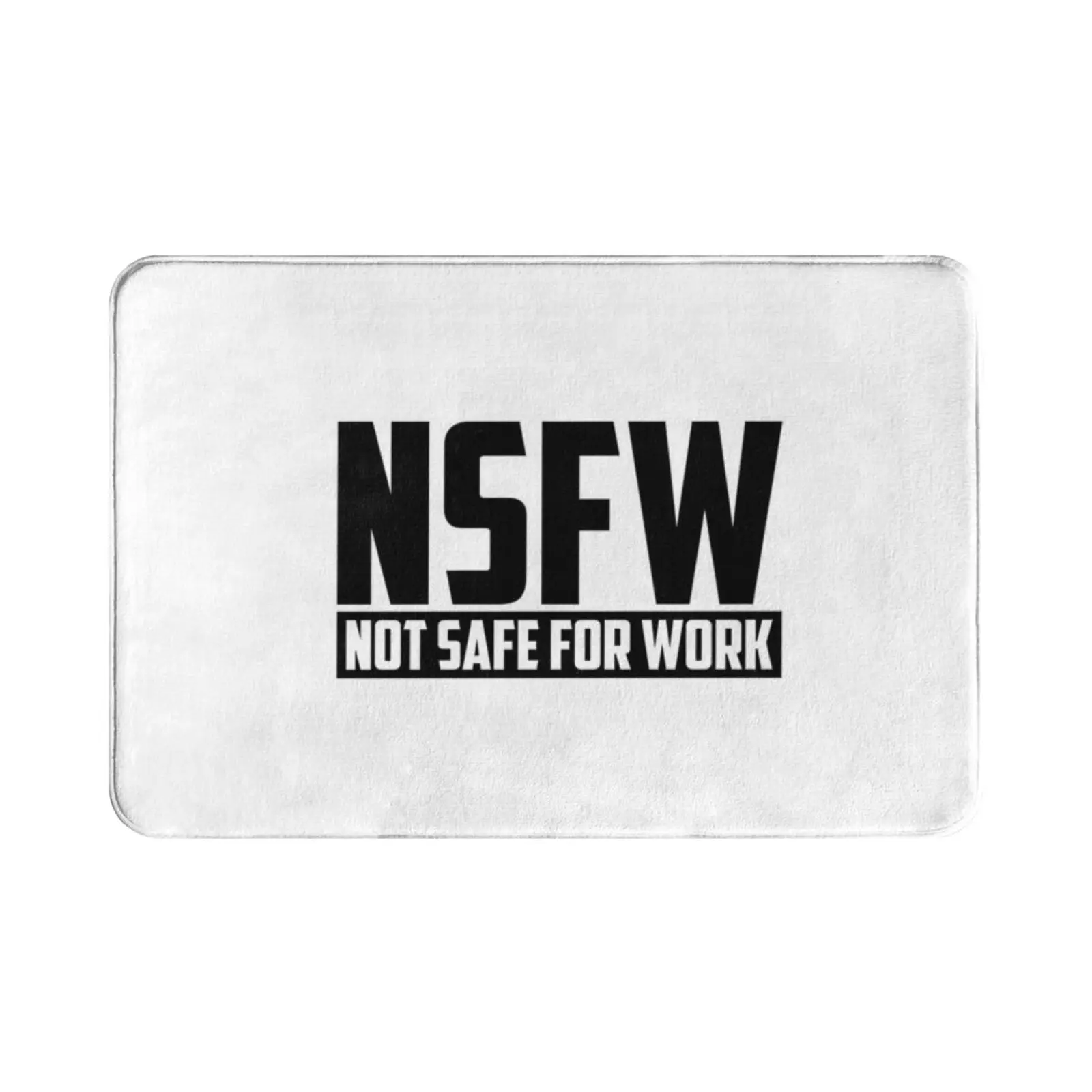 Nsfw Not Safe Work Funny Lewd Inappropriate Humor Anime Furry Carpet Mat Rug Cushion Soft Nsfw Not Safe Work Funny