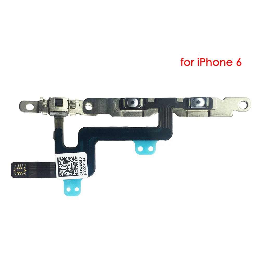 completely set parts for iPhone 6 front rear camera home button key charging dock power volume flex cable WIFI GPS loudspeaker