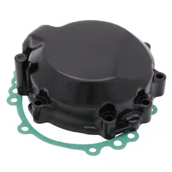 Motorcycle Left Stator Engine Crankcase Cover w/Gasket For Kawasaki Ninja ZX10 ZX-10R ZX10R 2006 2007 2008 2009 2010