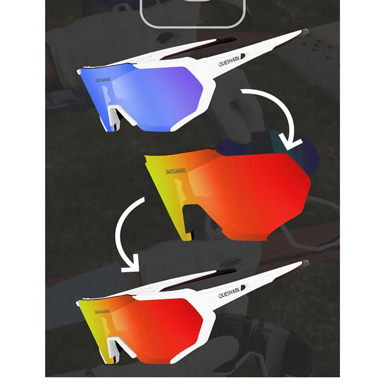 The Accessories For QUESHARK Glasses Old QE42 Or New QE42 Myopia Frame Photochromic Color Lens Extra Eblows