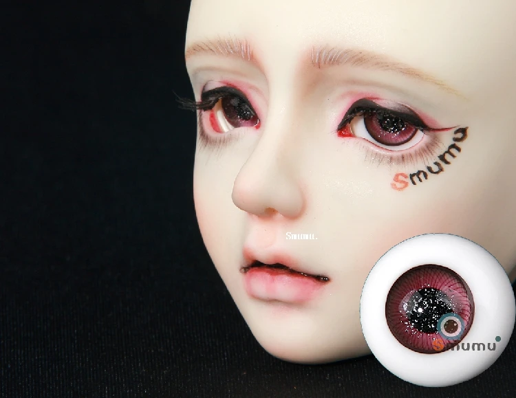 1/8 1/6 1/4 1/3 BJDอุปกรณ์เสริมตุ๊กตาตาแก้วEyeballสำหรับBJD/SD YOSD MSD SD16 DD,ไม่รวมตุ๊กตาและอื่นๆE2570