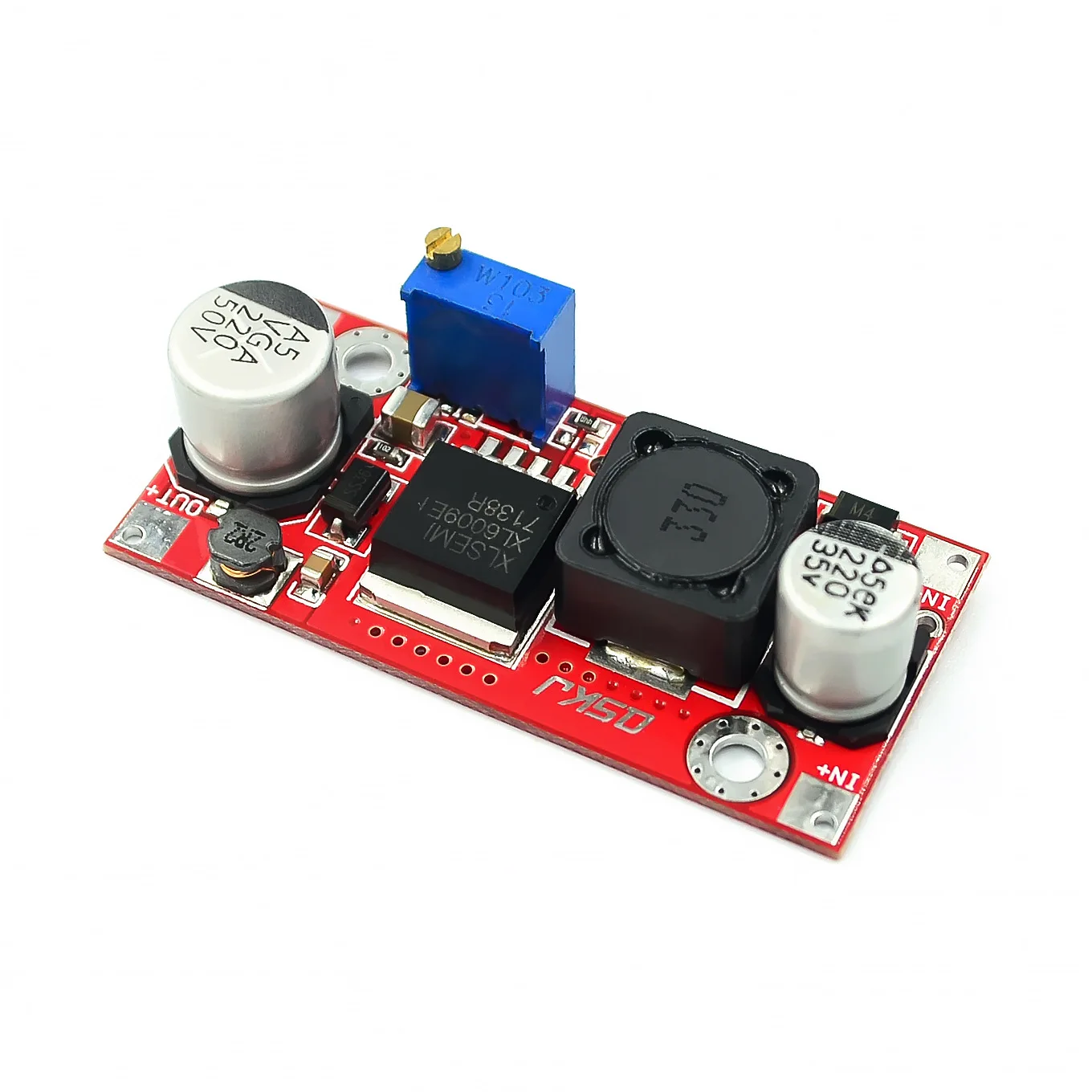 Xl6009 dc ajustável step up boost power converter módulo substituir lm2577 6009 DC-DC step down up buck placa de alimentação