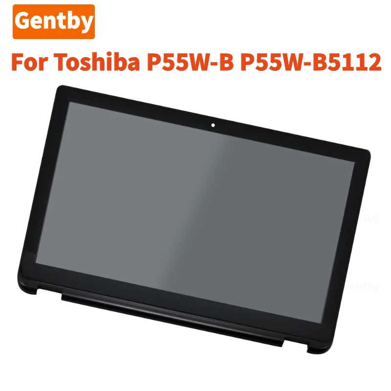 Brandnew P55w 15.6 Polegada para Toshiba P55w b P55w B5162 B5112 B5318 B5224 B5220 Ips Substituição do Conjunto da Tela Lcd de Toque