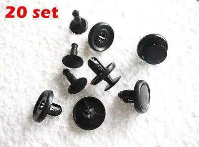 

20x for Citroen C1 Peugeot 107 Wheel Arch Inner Wing Lining Trim Clips