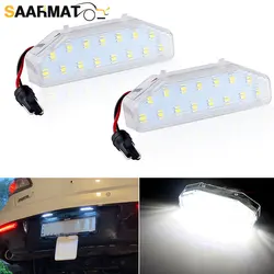 Pour Mazda 6 GH 2007-2012 pour Mazda RX-8 jas8 2004-2012 courageux gratuit blanc LED Planner plaque lumière plaque d'immatriculation lampe (2 pièces)