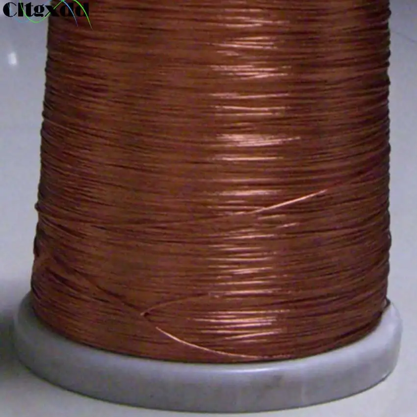 0.1x40 Strands Litz Wire Light Stranded Wire Enameled Copper Bundle Stranded Wire Multi-stranded Enameled Wire Copper Wire