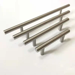 Stainless steel handles for cabinets and drawers, kitchen handles, bathroom cabinets, metal furniture handles 10 Main Sales Holder Handling - №8