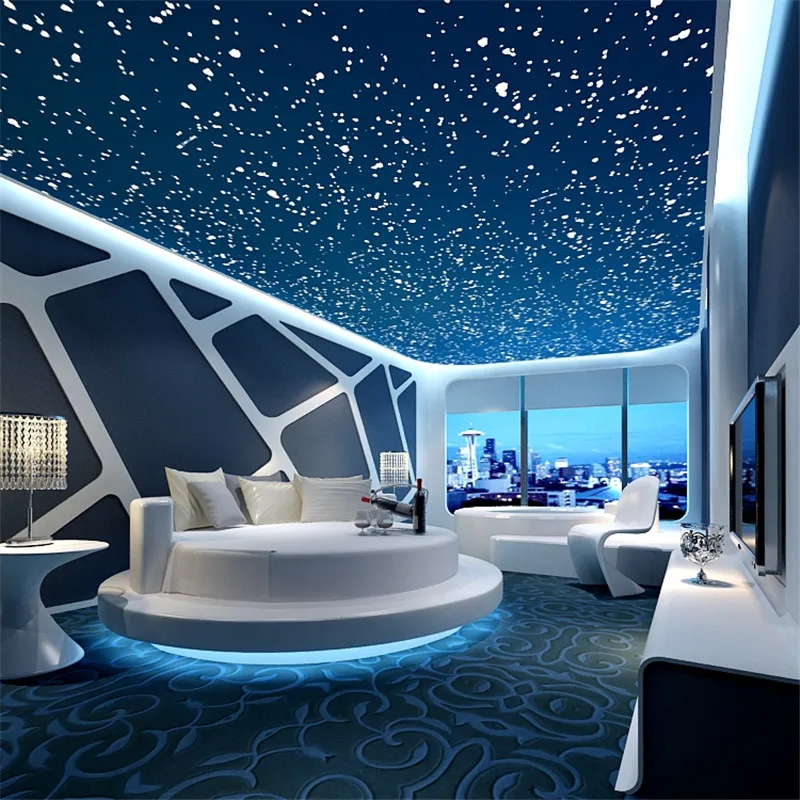 custom wallpaper for walls Children's room papel de parede 3D murals photo Starry sky wall paper KTV decoration