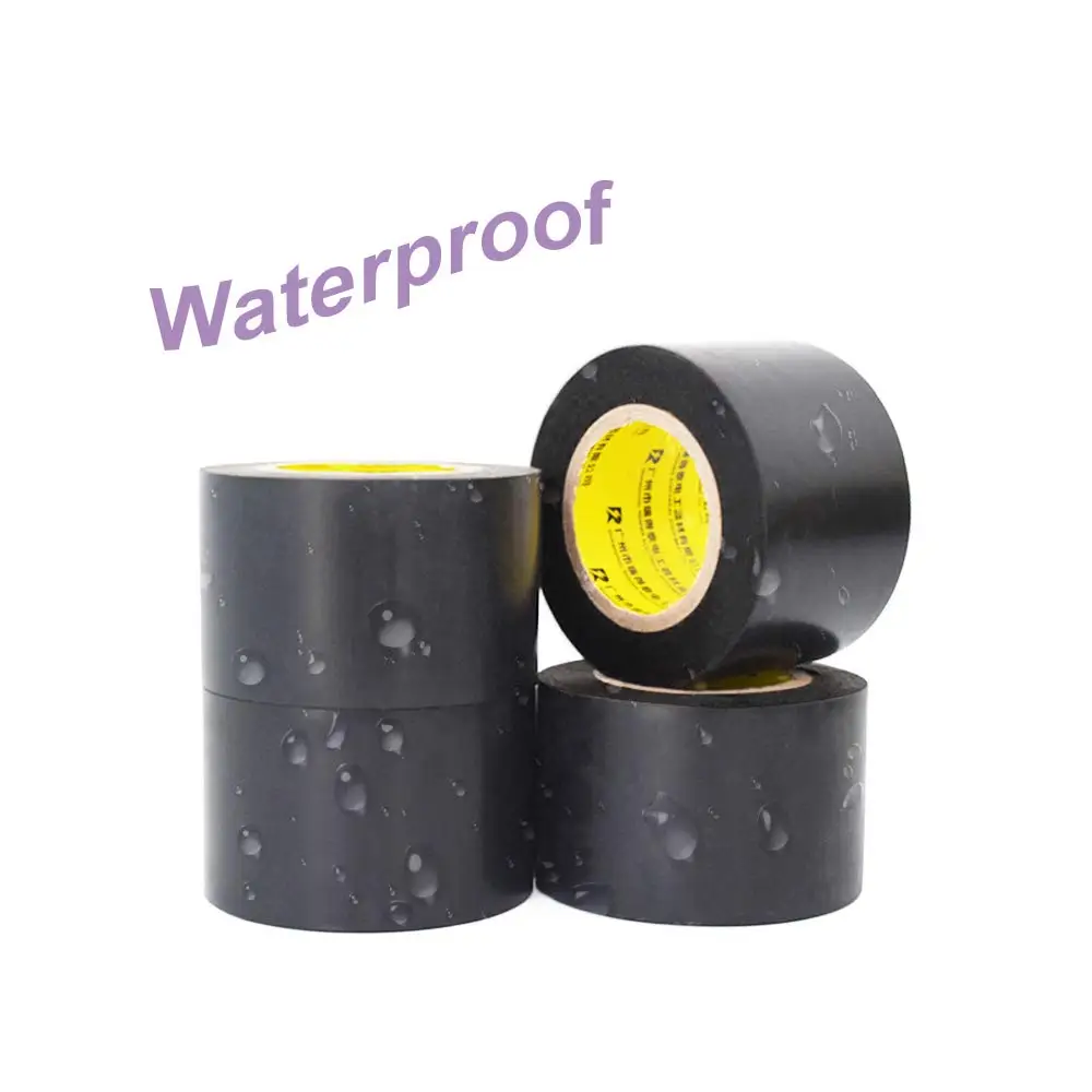 Westspark 10M Rubber Electrical Black Tape, Waterproof, Weatherproof, Strong Rubber Based Adhesive Durable General Purpose