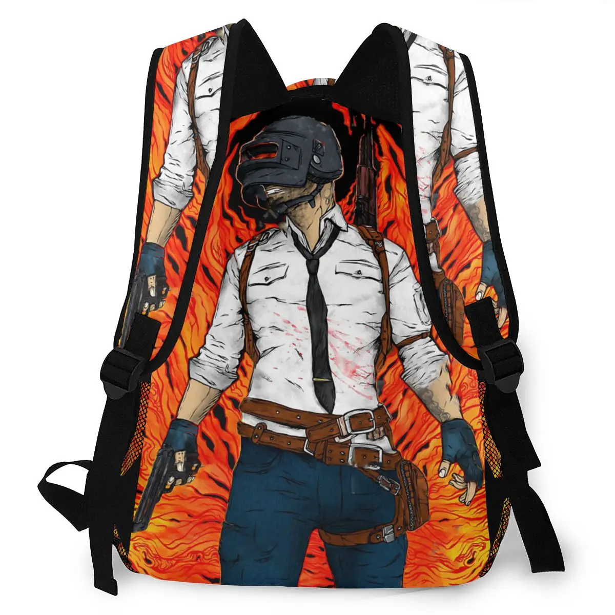 PUBG Cool Backpack for Girls Boys Travel Rucksack PUBG Backpacks for Teenage